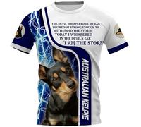 Camiseta de Perro Divertido para Mujeres/Hombres con Impresión 3D Gráfico de Cachorro de Animal Lindo Manga Corta Cuello en O Tops Ropa de Calle de Verano