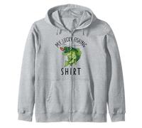 Camiseta de Pesca Divertida para niños My Lucky Fishing-Shirt Bass Fish Sudadera con Capucha