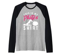 Camiseta de Pilates This Is My Pilates Camiseta Manga Raglan