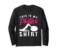 Camiseta de Pilates This Is My Pilates Manga Larga