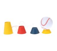 Camiseta De Plástico De Invierno Roja Amarilla Azul - 4 Piezas Camisetas De Golf De Invierno De Goma | Accesorios De Entrenamiento Para Ahorrar | 4 Diferentes Alturas Para Días Helados De Tierra Dura