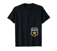Camiseta de policía gramática para Profesor de inglés Camiseta gráfica económica, Hombre, Negro, M