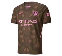 Camiseta de Portero del Manchester City FC 2024/25 para Hombre - Marrón - Talla: M