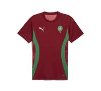 PUMA Camiseta prepartido Marruecos para hombre, Sport, Intense Rojo/Archive Verde, L L
