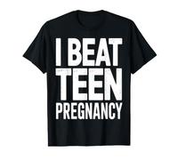 Camiseta de prevención del Embarazo Adolescente - I Beat Teen Pregnancy Camiseta gráfica económica