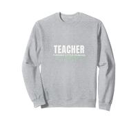 Camiseta de Profesor convirtiendo a pequeños Humanos en Grandes soñadores Sudadera