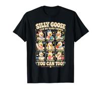 Camiseta de Profesor Silly Goose Can Do Hard Things You Can Too Camiseta