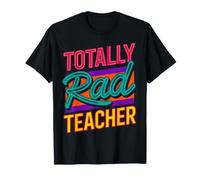 Camiseta de Profesor SPED de los años 80 y 90 Totally RAD Teacher Retro Camiseta
