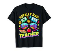 Camiseta de Profesor SPED de los años 80 y 90 Totally RAD Teacher Retro Camiseta