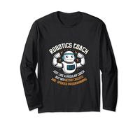 Camiseta de programación actualizada de Robotics Coach Better Circuits Manga Larga