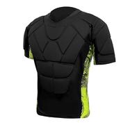 Camiseta de protección acolchada para fútbol, baloncesto, paintball, deportes de combate, rugby, ultraligero protección de engranajes de esquí armadura de cuerpo espalda protección exterior deportes