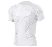 Camiseta de protección acolchada para fútbol, baloncesto, paintball, deportes de combate, rugby, ultraligero protección de engranajes de esquí armadura de cuerpo espalda protección exterior deportes