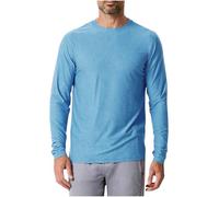 Camiseta de protección Solar UPF 50+ para Hombre, Camiseta de Manga Larga, Cuello Redondo, Ligera, Transpirable, Informal, para Verano, para Surf, Correr, Senderismo