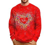 Camiseta de Punto Informal con Cuello de Carnival, Corte Relajado, Mezcla y Transpirable, para Uso Diario.