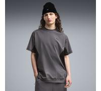Camiseta de punto PUMATECH de corte holgado para hombre, Ropa, Gris, L
