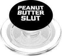Camiseta de Puta de Mantequilla de maní con Dicho Divertido Humor sarcástico PopSockets PopGrip para MagSafe