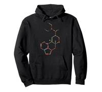 Camiseta de química LSD Molecule Trippy C20H25N3O Sudadera con Capucha
