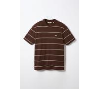 Camiseta de rayas para hombre Verri EU 2XL Marrón oscuro