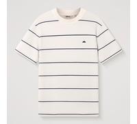Camiseta de rayas para hombre Verri EU M Blanco roto