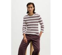 Camiseta de rayas regular Medium Beige XXS