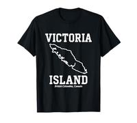 Camiseta de Recuerdo de la Isla Victoria, Columbia Británica, Canadá Camiseta
