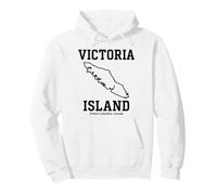Camiseta de Recuerdo Estilo Universitario atrevida de Victoria Island Sudadera con Capucha