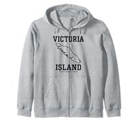 Camiseta de Recuerdo Estilo Universitario atrevida de Victoria Island Sudadera con Capucha