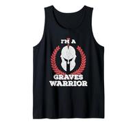 Camiseta de Regalo con Texto en inglés I'm a Graves Warrior Graves Disease Awareness Camiseta sin Mangas