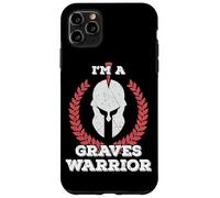 Camiseta de Regalo con Texto en inglés I'm a Graves Warrior Graves Disease Awareness Carcasa para iPhone 11 Pro MAX