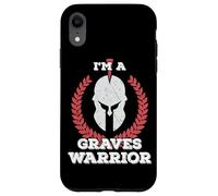 Camiseta de Regalo con Texto en inglés I'm a Graves Warrior Graves Disease Awareness Carcasa para iPhone XR