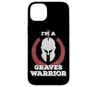 Camiseta de Regalo con Texto en inglés I'm a Graves Warrior Graves Disease Awareness Carcasa para iPhone 14 Plus