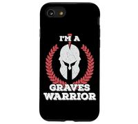 Camiseta de Regalo con Texto en inglés I'm a Graves Warrior Graves Disease Awareness Carcasa para iPhone SE (2020) / 7/8