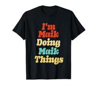 Camiseta de Regalo de cumpleaños con Nombre I'm Maik Doing Maik Things Camiseta