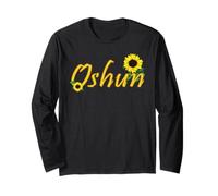 Camiseta de Regalo de la Diosa Oxum Ifa Yoruba de Oshun Orisha Manga Larga