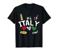 Camiseta de regalo Love Italy and Everything Italian Culture Camiseta