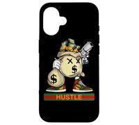 Camiseta de Regalo Money Stacks Hustle Wall Street para Amantes del Hip Hop y Rap Carcasa para iPhone 16