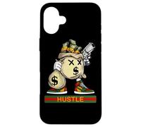 Camiseta de Regalo Money Stacks Hustle Wall Street para Amantes del Hip Hop y Rap Carcasa para iPhone 16 Plus