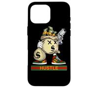 Camiseta de Regalo Money Stacks Hustle Wall Street para Amantes del Hip Hop y Rap Carcasa para iPhone 16 Pro MAX