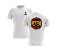 Camiseta de Regulares del Ejercito español (Blanco, XS)