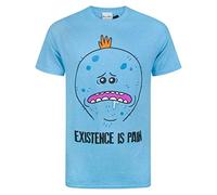 Camiseta de Rick y Morty Camiseta Azul del Personaje Mr Meeseeks