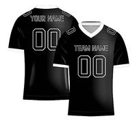 Camiseta de rugby de Escocia para hombre, camiseta de rugby vintage para hombre, uniforme de manga corta, cuello en V, logotipo personalizado del equipo, Negro, 3XL