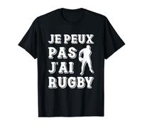 Camiseta de rugby de Francia No puedo tener jugador de rugby Camiseta