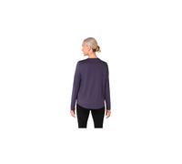 Camiseta de running asics core ls top mujer azul oscuro S