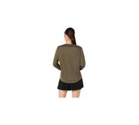 Camiseta de running asics core ls top mujer verde oscuro S