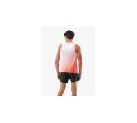 Camiseta de running compressport performance fluo rojo/blanco L