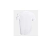 Camiseta de running under armour launch splatter hombre blanco S