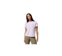 Camiseta de senderismo Columbia Sun Trek SS II (Lavender Pearl) Mujer