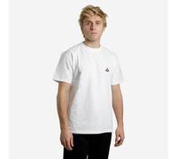 Camiseta de skateboard manga corta TS500 trafic blanco S
