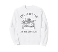 Camiseta de Surf Life Is Better At The Bungalow Vacation para Verano Sudadera