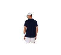 Camiseta de tenis asics court ss top hombre azul marino XL